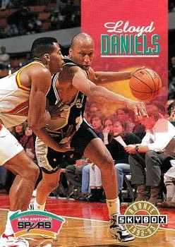 1992-93 SkyBox Lloyd Daniels #397 card image