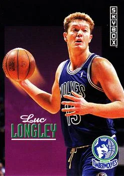 1992-93 SkyBox Luc Longley #145 card image