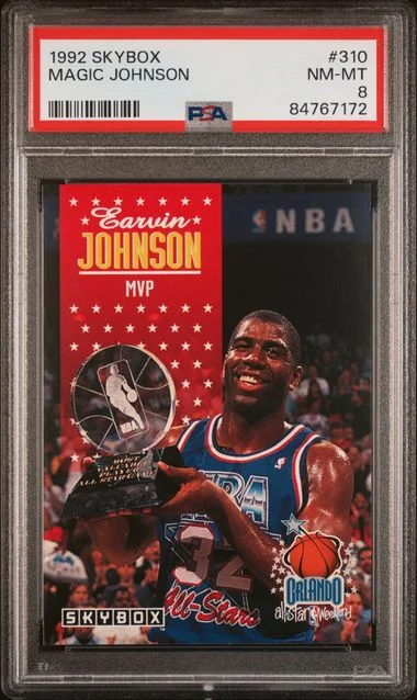 1992-93 SkyBox Magic Johnson #310 card image