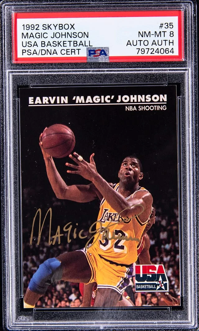 1992-93 SkyBox Magic Johnson USA Basketball #35 card image