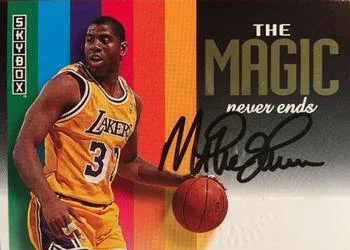 1992-93 SkyBox Magic Johnson : The Magic Never Ends #NNO card image