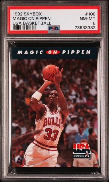 1992-93 SkyBox Magic On Pippen USA Basketball #108 card image