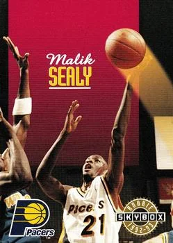 1992-93 SkyBox Malik Sealy ROO #349 card image