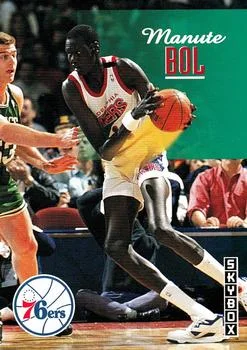1992-93 SkyBox Manute Bol #180 card image