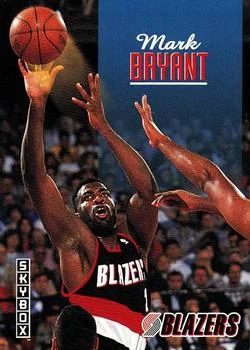 1992-93 SkyBox Mark Bryant #200 card image
