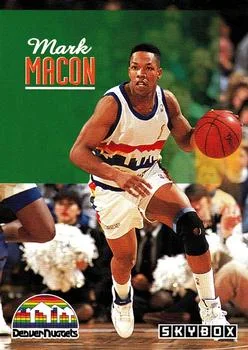 1992-93 SkyBox Mark Macon #63 card image