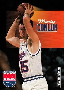1992-93 SkyBox Marty Conlon #395 card image