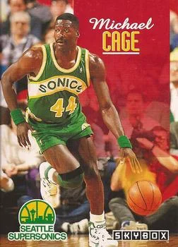 1992-93 SkyBox Michael Cage #229 card image