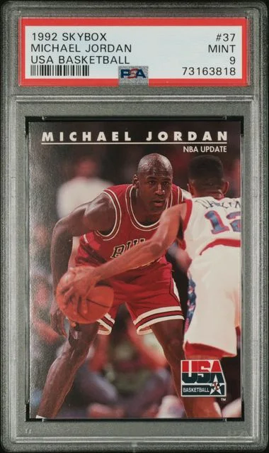 1992-93 SkyBox Michael Jordan USA Basketball #37 card image