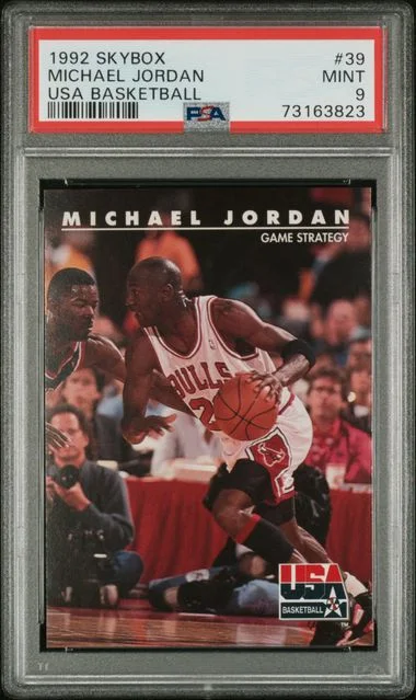 1992-93 SkyBox Michael Jordan USA Basketball #39 card image