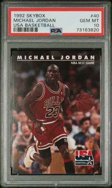 1992-93 SkyBox Michael Jordan USA Basketball #40 card image