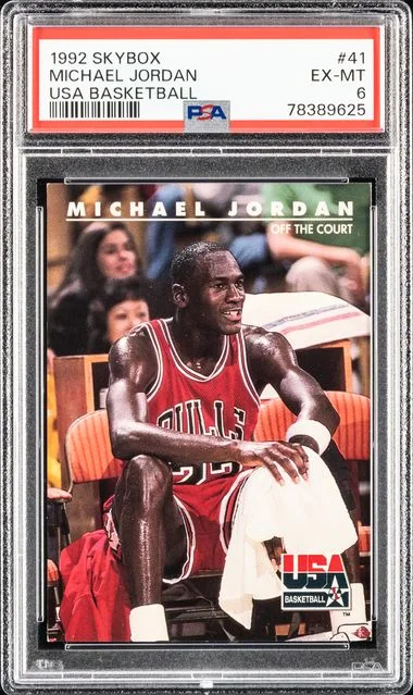 1992-93 SkyBox Michael Jordan USA Basketball #41 card image