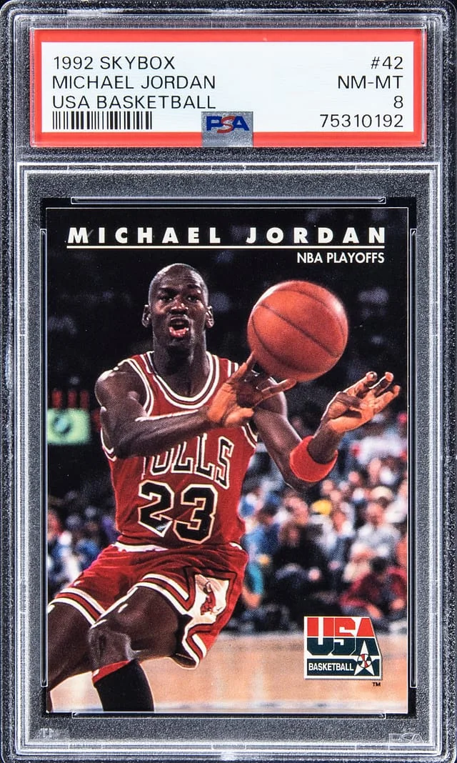 1992-93 SkyBox Michael Jordan USA Basketball #42 card image