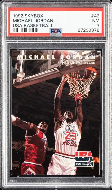 1992-93 SkyBox Michael Jordan USA Basketball #43 card image