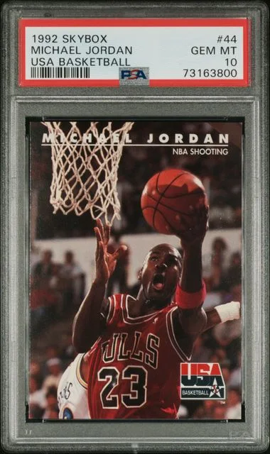 1992-93 SkyBox Michael Jordan USA Basketball #44 card image