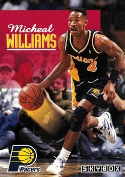 1992-93 SkyBox Micheal Williams #102 card image