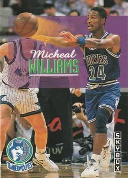1992-93 SkyBox Micheal Williams #372 card image