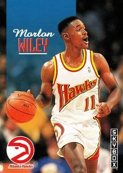 1992-93 SkyBox Morlon Wiley #350 card image