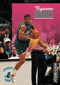 1992-93 SkyBox Muggsy Bogues #19 card image