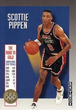 1992-93 SkyBox Scottie Pippen Olympic Team #USA5 card image