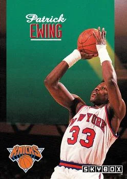1992-93 SkyBox Patrick Ewing #161 card image