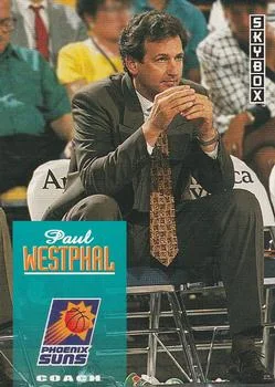 1992-93 SkyBox Paul Westphal Head Coach #275 card image