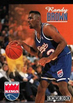 1992-93 SkyBox Randy Brown #209 card image
