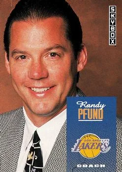1992-93 SkyBox Randy Pfund Head Coach #267 card image