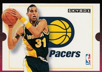 1992-93 SkyBox Reggie Miller TT #292 card image