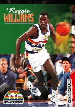 1992-93 SkyBox Reggie Williams #65 card image