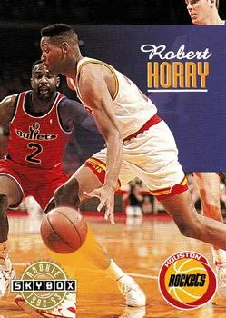 1992-93 SkyBox Robert Horry ROO #345 card image