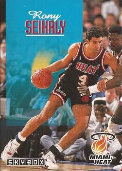 1992-93 SkyBox Rony Seikaly #129 card image