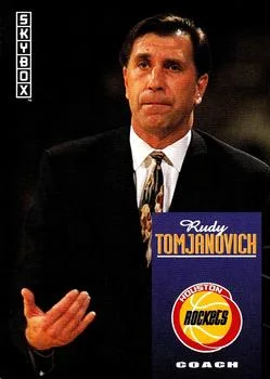 1992-93 SkyBox Rudy Tomjanovich Head Coach #264 card image