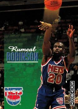 1992-93 SkyBox Rumeal Robinson #379 card image
