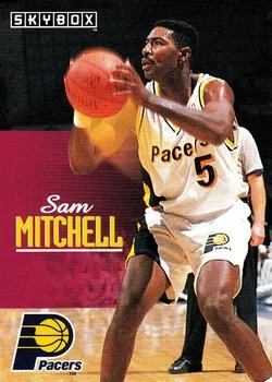 1992-93 SkyBox Sam Mitchell #347 card image
