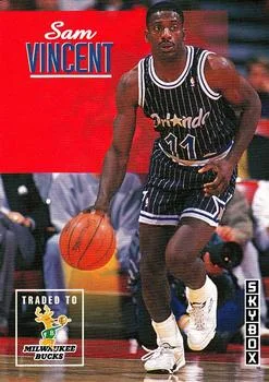 1992-93 SkyBox Sam Vincent #176 card image