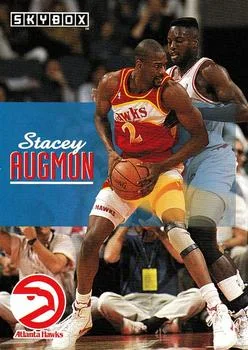 1992-93 SkyBox Stacey Augmon #1 card image