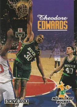 1992-93 SkyBox Theodore Edwards #364 card image