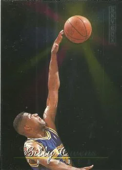 1992-93 SkyBox Billy Owens / Tim Hardaway Thunder and Lightning #TL9 card image