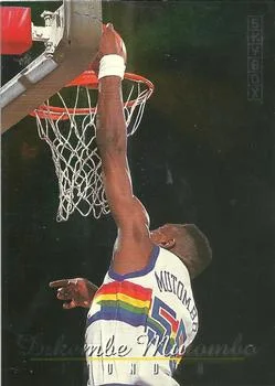 1992-93 SkyBox Dikembe Mutombo / Mark Macon Thunder and Lightning #TL1 card image