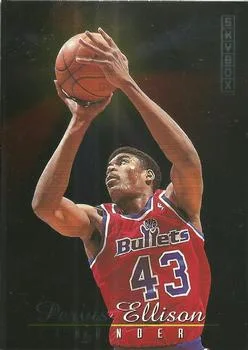 1992-93 SkyBox Pervis Ellison / Michael Adams Thunder and Lightning #TL4 card image