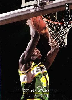 1992-93 SkyBox Shawn Kemp / Gary Payton Thunder and Lightning #TL7 card image