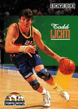 1992-93 SkyBox Todd Lichti #62 card image