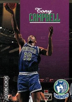 1992-93 SkyBox Tony Campbell #143 card image