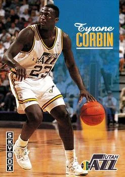 1992-93 SkyBox Tyrone Corbin #238 card image
