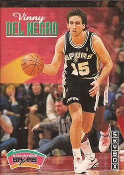 1992-93 SkyBox Vinny Del Negro #380 card image
