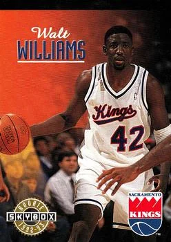 1992-93 SkyBox Walt Williams ROO #396 card image