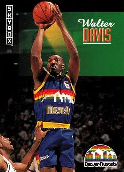 1992-93 SkyBox Walter Davis #58 card image