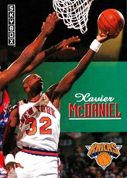 1992-93 SkyBox Xavier McDaniel #165 card image