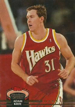 1992-93 Stadium Club Adam Keefe #232 card image